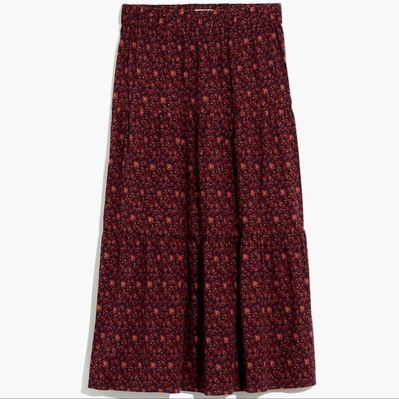 Madewell Tiered Maxi Skirt - Picture 3 of 6